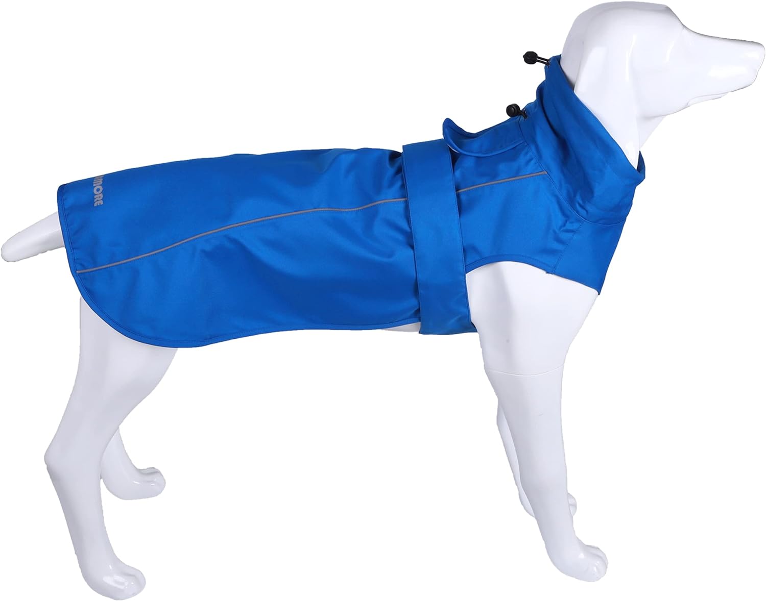 Adjustable Waterproof Dog Raincoat for Dogs,Lightweight Pet Rain Jacket Puppy Clothes with Reflective Strip for Small Medium Large Dogs